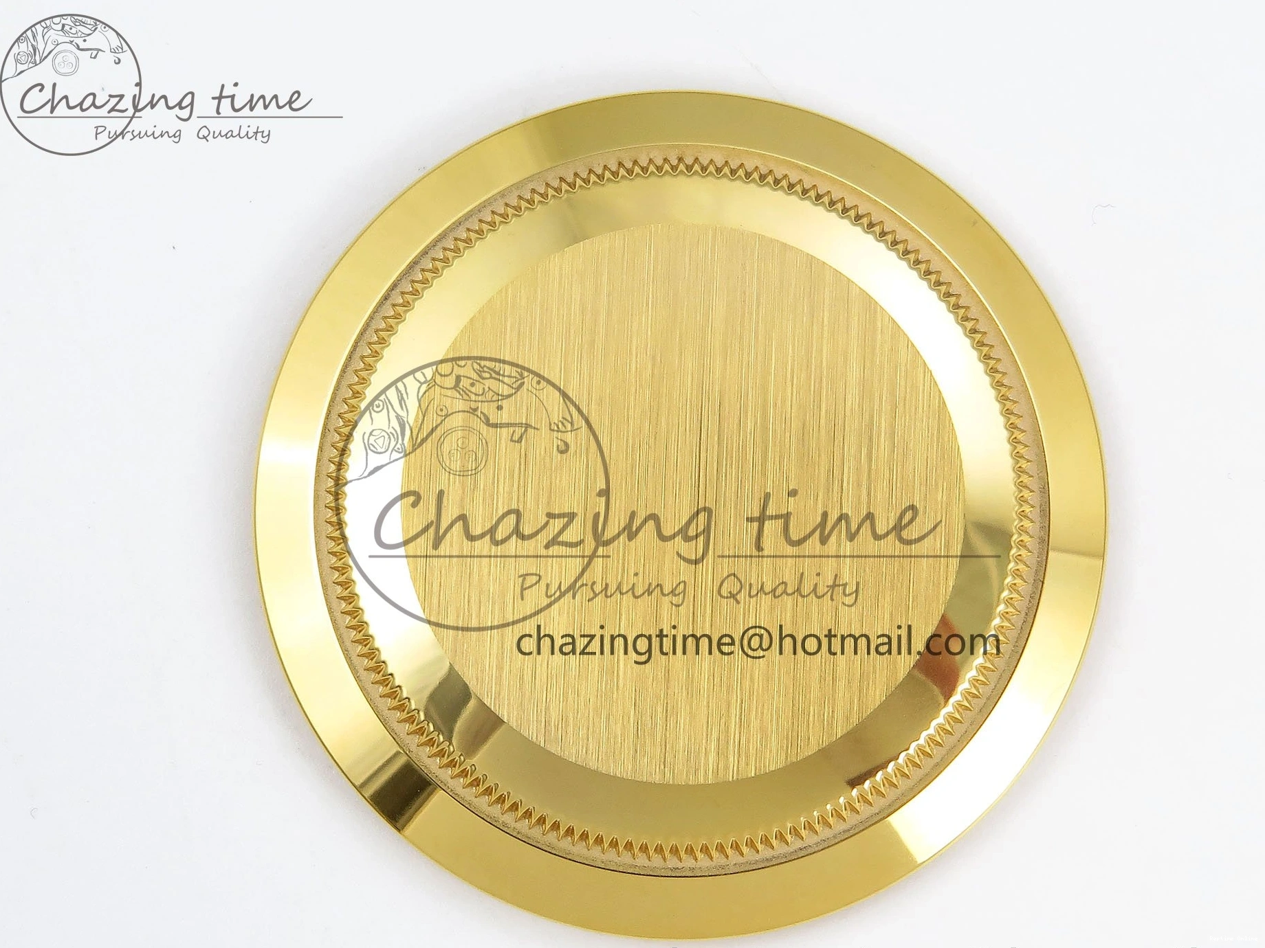 1225 WrinkleFree DayDate 40 228238 ARF 904L Steel YG Crystal Diamonds Bezel on President Bracelet VR 1550